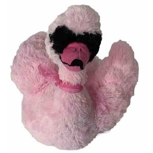 Dan Dee Pink Swan Plush Collectors Choice Big Soft with Long Rotating Neck Gift